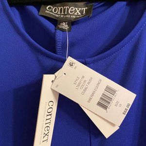 Size 1X Lord & Taylor Cold Shoulder A-Line top